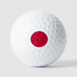 Pelotas De Golf Bandera de Japón Hinomaru Sol Naciente