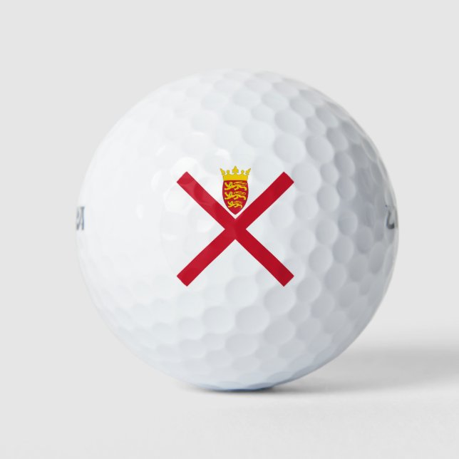 Pelotas De Golf Bandera de Jersey (Anverso)