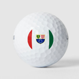 Pelotas De Golf Bandera de la Federación de Bosnia-Herzegovina