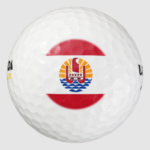 Pelotas De Golf Bandera de la Polinesia Francesa