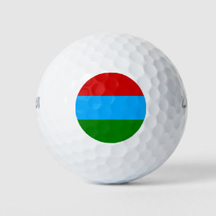 Pelotas De Golf Bandera de la República de Carelia