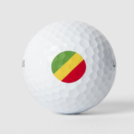 Pelotas De Golf Bandera de la República del Congo