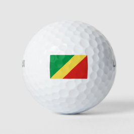 Pelotas De Golf Bandera de la República del Congo
