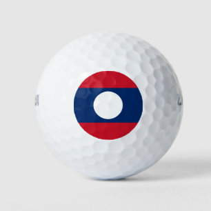 Pelotas De Golf Bandera de Laos
