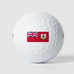Pelotas De Golf Bandera de las Bermudas (Bermudas) (Islas del Cari