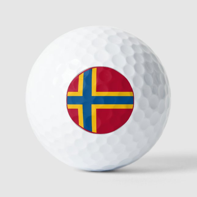 Pelotas De Golf Bandera de las Orcadas (Anverso)