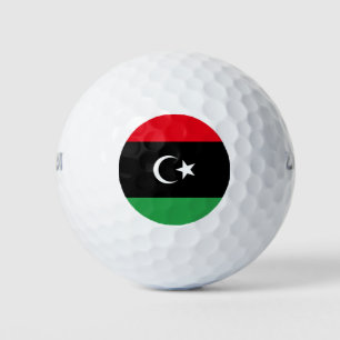 Pelotas De Golf Bandera de Libia