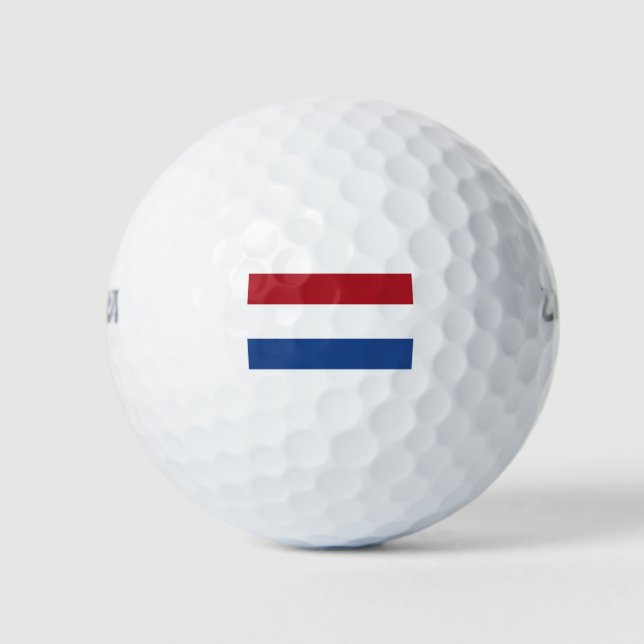 Pelotas De Golf Bandera de los Países Bajos (Anverso)