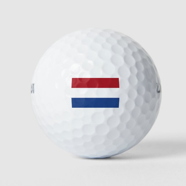 Pelotas De Golf Bandera de los Países Bajos (Anverso)