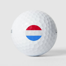 Pelotas De Golf Bandera de Luxemburgo