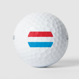 Pelotas De Golf Bandera de Luxemburgo
