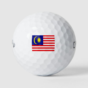 Pelotas De Golf Bandera de Malasia