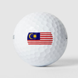 Pelotas De Golf Bandera de Malasia