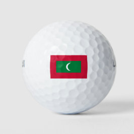 Pelotas De Golf Bandera de Maldivas (República de Maldivas)