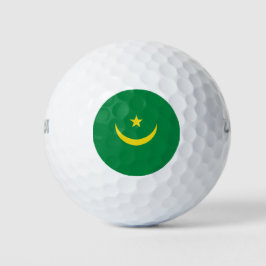 Pelotas De Golf Bandera de Mauritania