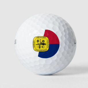 Pelotas De Golf Bandera de Memphis, pistas de golf de Tennessee
