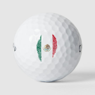 Pelotas De Golf Bandera de México