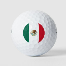 Pelotas De Golf Bandera de México