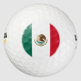 Pelotas De Golf Bandera de México