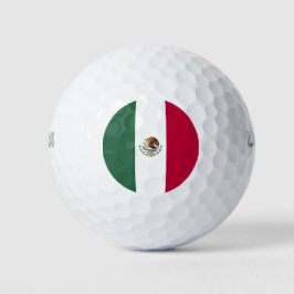 Pelotas De Golf Bandera de México
