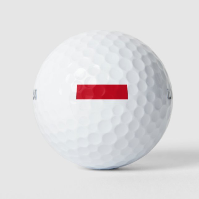 Pelotas De Golf Bandera de Mónaco (Anverso)