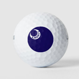 Pelotas De Golf Bandera de Moultrie (Libertad) (Historia Americana