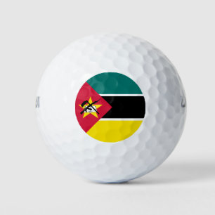 Pelotas De Golf Bandera de Mozambique
