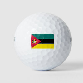 Pelotas De Golf Bandera de Mozambique (Bandera nacional) (África)