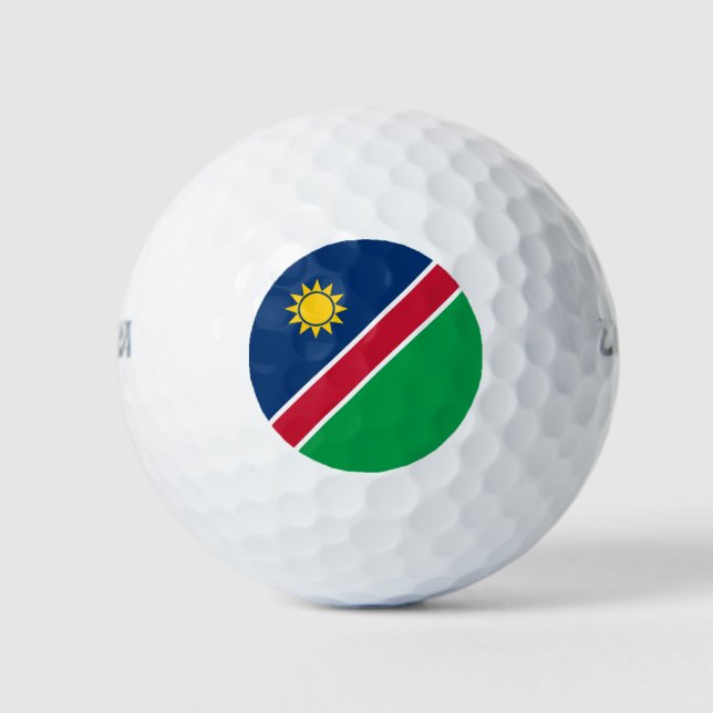 Pelotas De Golf Bandera de Namibia (Anverso)
