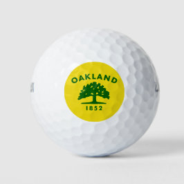 Pelotas De Golf Bandera de Oakland (California)