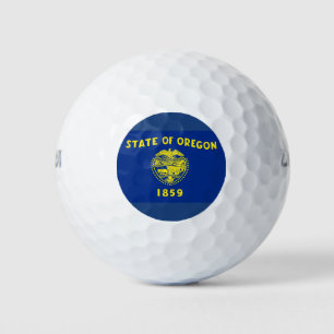 PELOTAS DE GOLF BANDERA DE OREGON