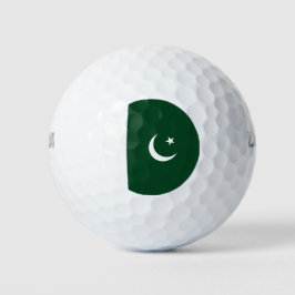 Pelotas De Golf Bandera de Pakistán