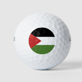 Pelotas De Golf Bandera de Palestina