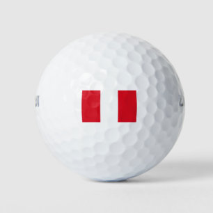 Pelotas De Golf Bandera de Perú