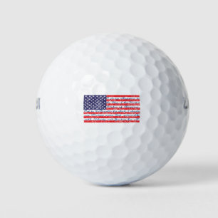 Pelotas De Golf Bandera De Pledge En Peligro