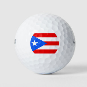 Pelotas De Golf Bandera de Puerto Rico