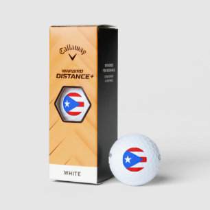 Pelotas De Golf Bandera de Puerto Rico