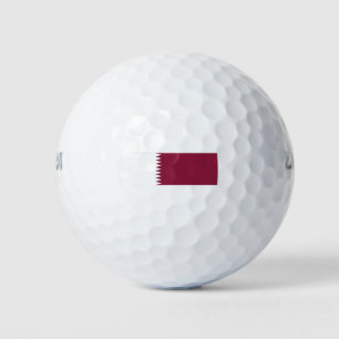 Pelotas De Golf Bandera de Qatar