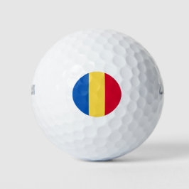 Pelotas De Golf Bandera de Rumania