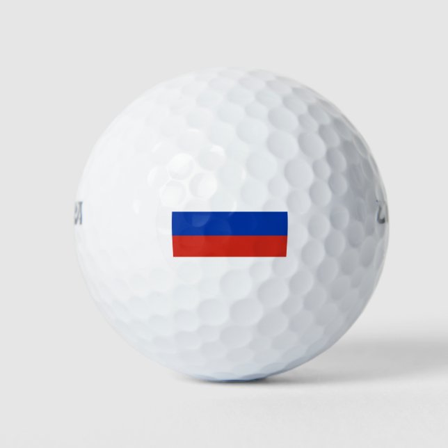 Pelotas De Golf Bandera de Rusia (Anverso)