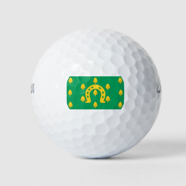 Pelotas De Golf Bandera de Rutland (condado del Reino Unido) (Anverso)