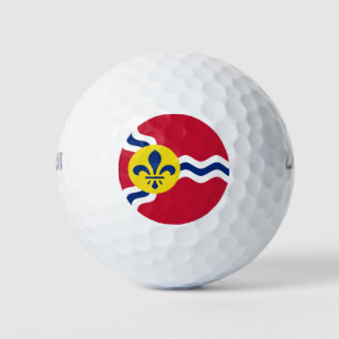 Pelotas De Golf Bandera de San Luis, Misuri