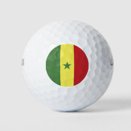 Pelotas De Golf Bandera de Senegal