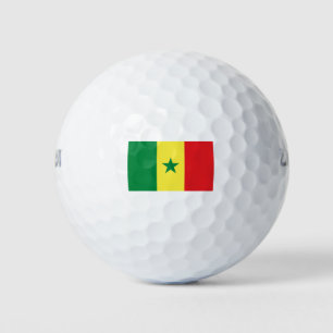 Pelotas De Golf Bandera de Senegal