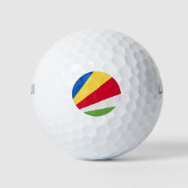 Pelotas De Golf Bandera de Seychelles