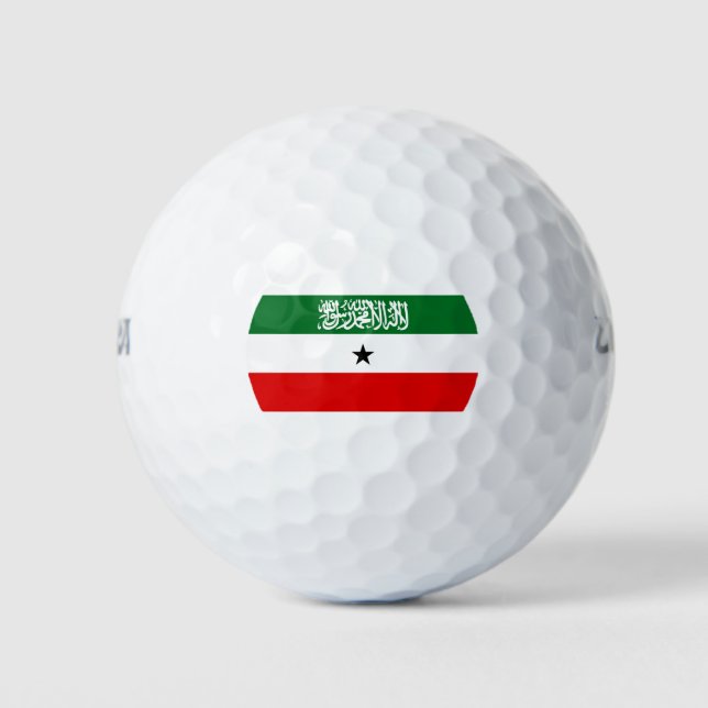 Pelotas De Golf Bandera de Somaliland (Anverso)