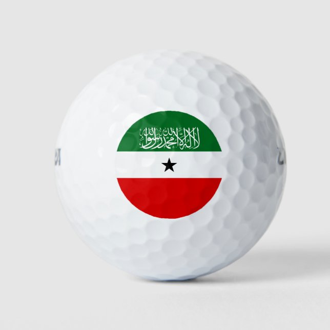 Pelotas De Golf Bandera de Somalilandia (Anverso)
