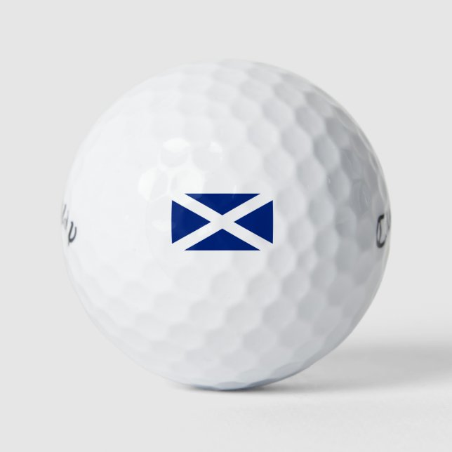 Pelotas De Golf Bandera de St. Andrews (Anverso)