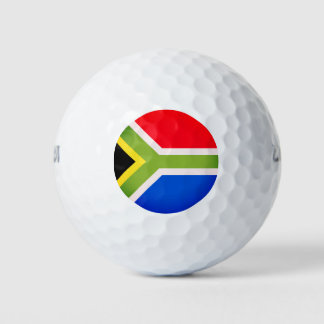 Pelotas De Golf Bandera de Sudáfrica