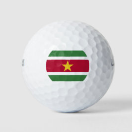 Pelotas De Golf Bandera de Surinam
